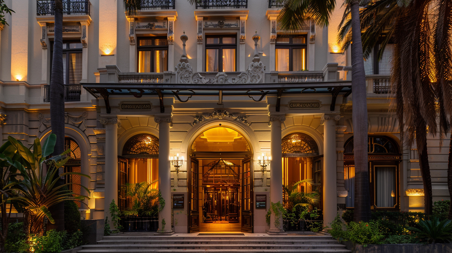 Hotel Viazento - Fachada del hotel boutique en Buenos Aires